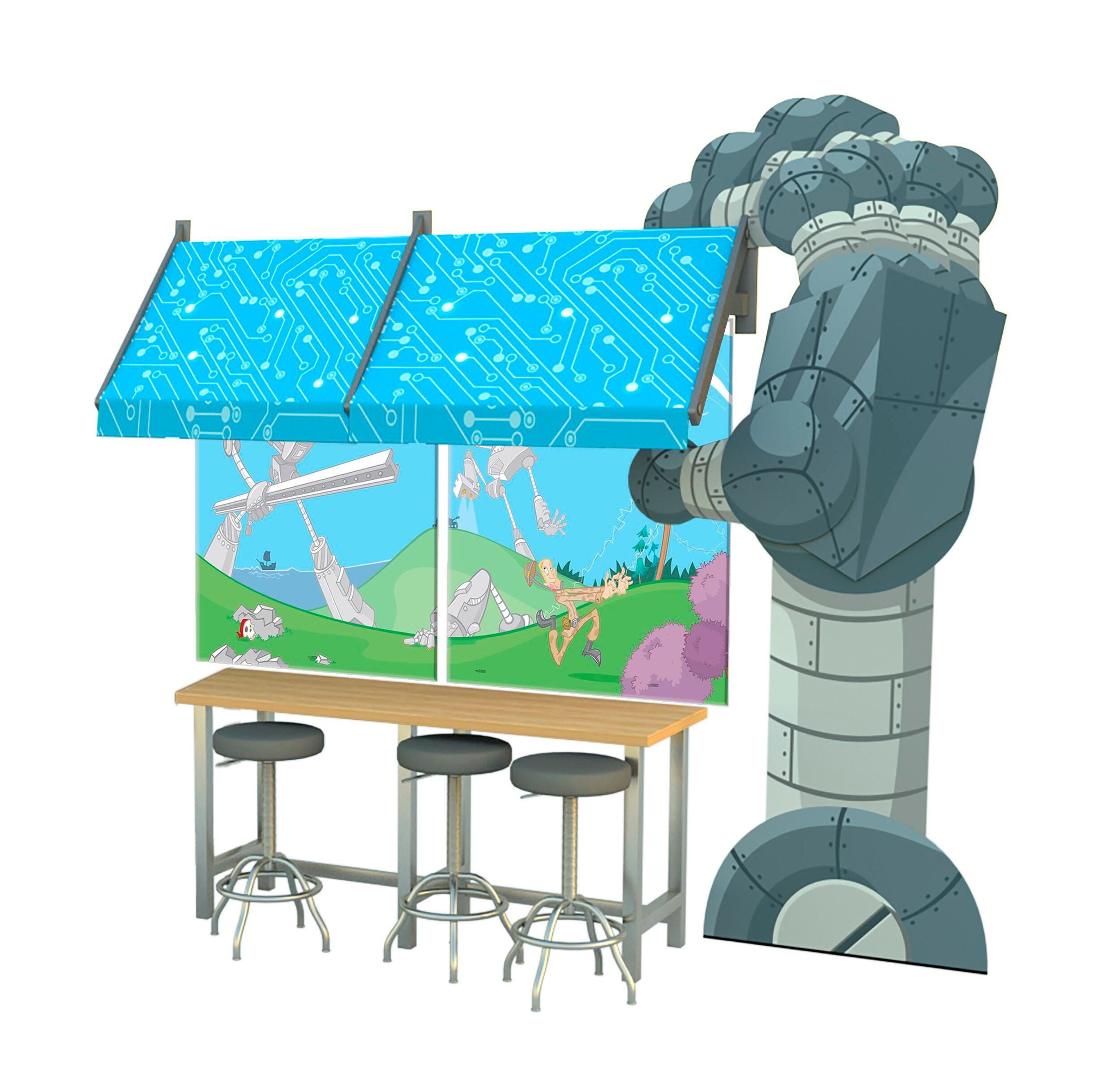 Inventionland Robot Tech Bar Mini Starter Kit Level 2